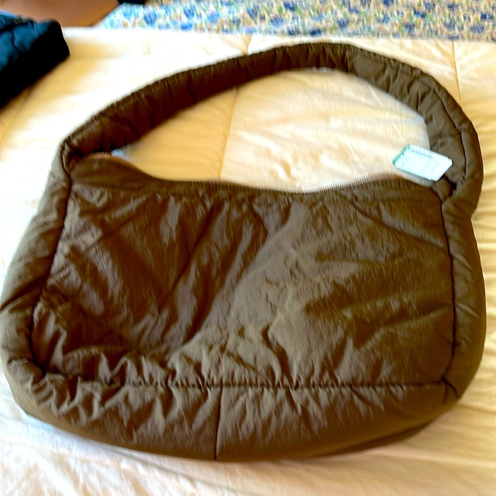 Brand new never used olive green over the body satchel from Simons